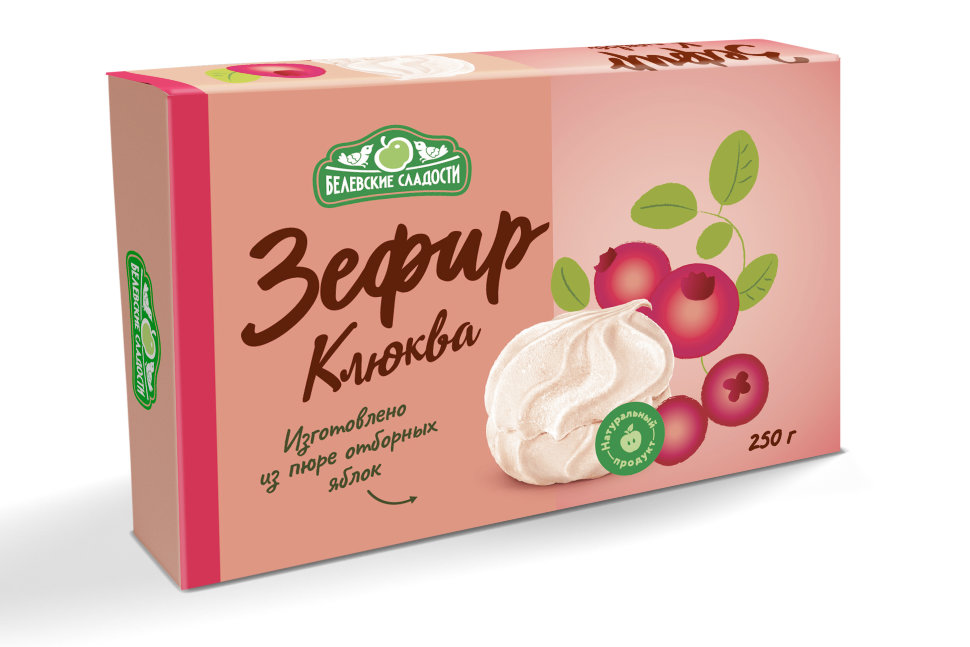  Зефир белевский "Клюква" 250г в Сыктывкаре