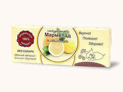  Мармелад натуральный "Лимон" 140г в Сыктывкаре