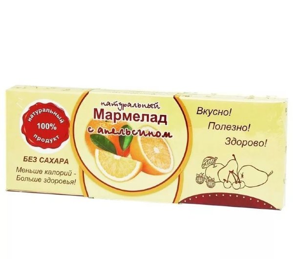 №2 Мармелад натуральный "Апельсин" 140г в Сыктывкаре