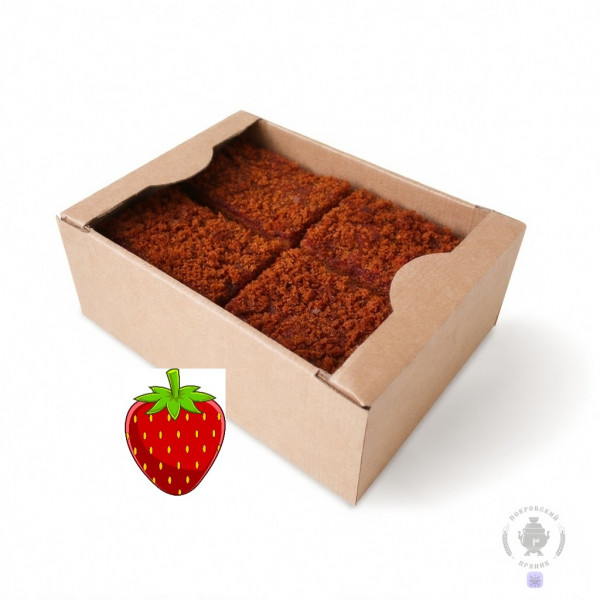 №3 Пряник 1кг с фруктовой начинкой Клубника в Сыктывкаре