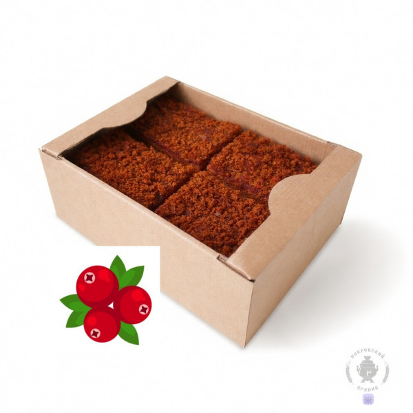 №3 Пряник 1кг с фруктовой начинкой Брусника в Сыктывкаре