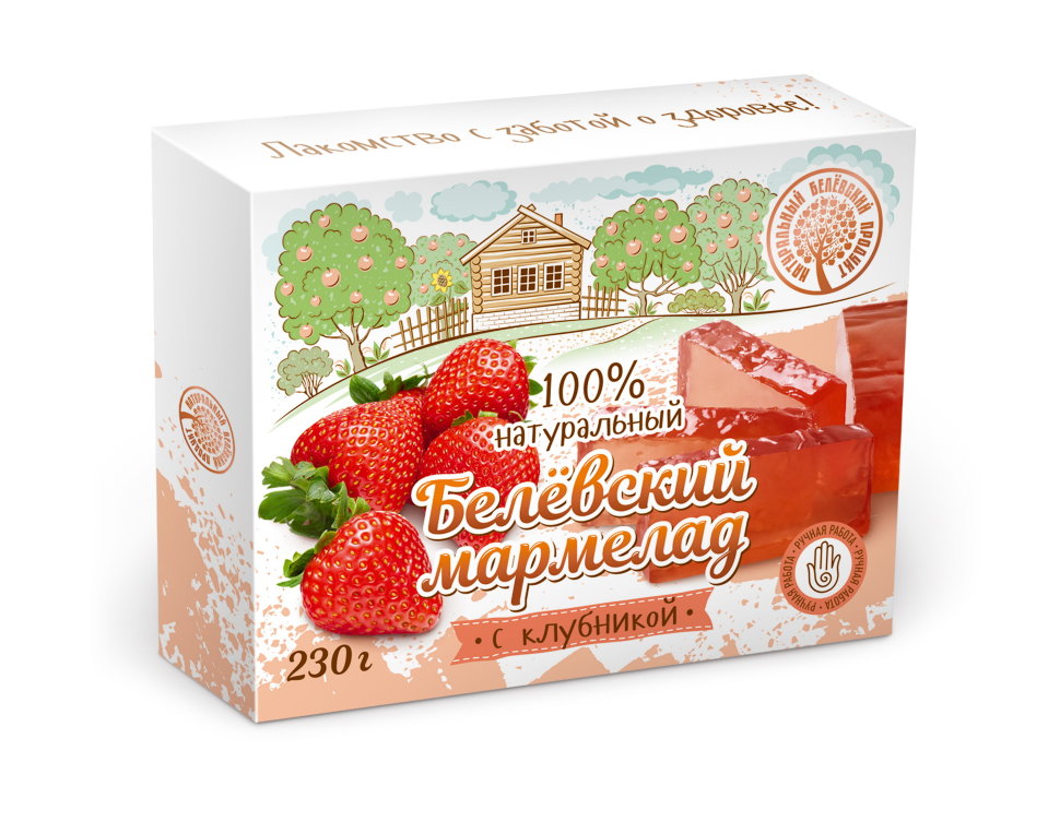  Мармелад белевский "Клубника" 230г в Сыктывкаре