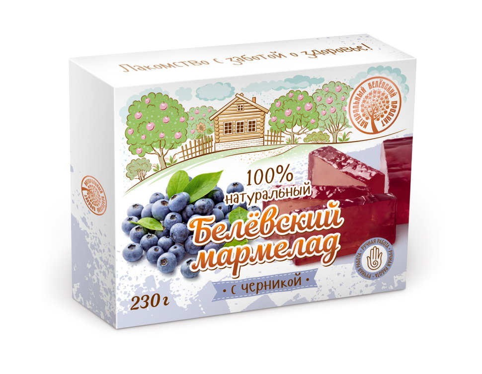  Мармелад белевский "Черника" 230г в Сыктывкаре