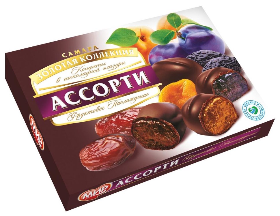  КФ МИР Фруктовое наслаждение (набор шоколадных конфет) 170г в Сыктывкаре